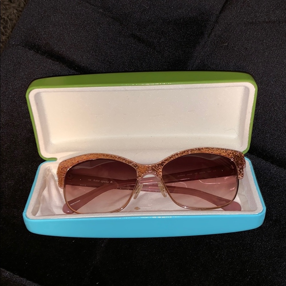 Kate Spade glitter sunglasses